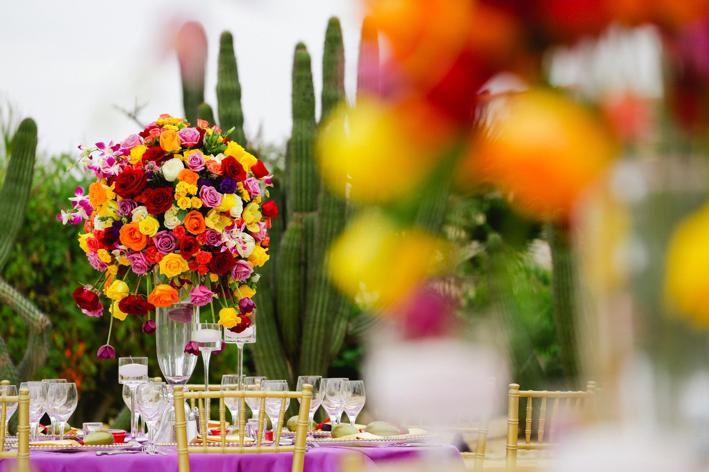 Destination Wedding Floral Decor Photo, The Main Event 