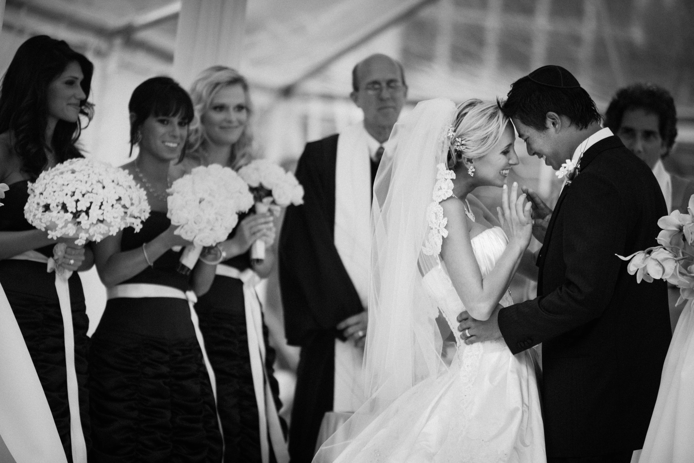Jewish Wedding Ceremony Moment Photo