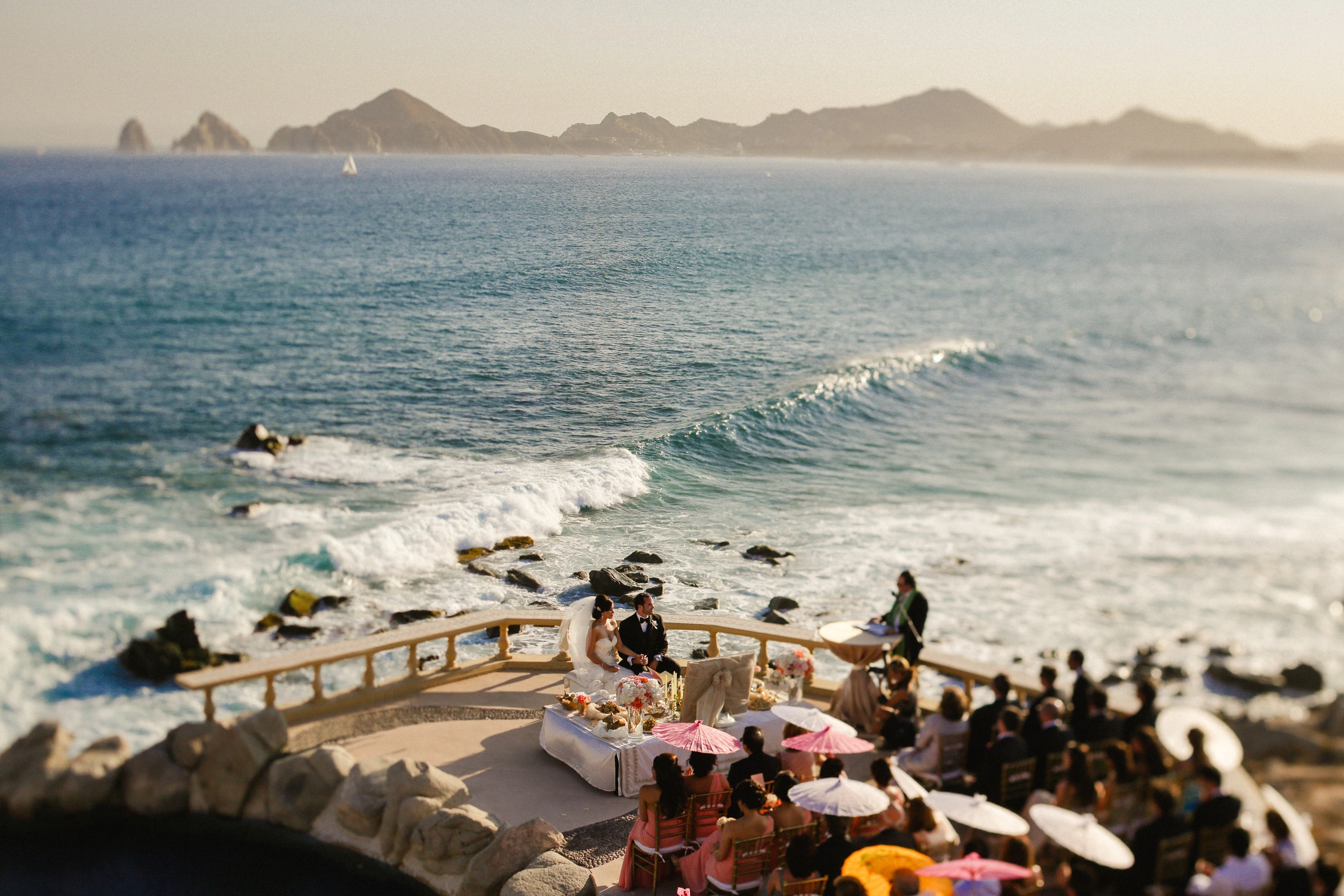 Sunset Monalisa Wedding Ceremony, Cabo San Lucas