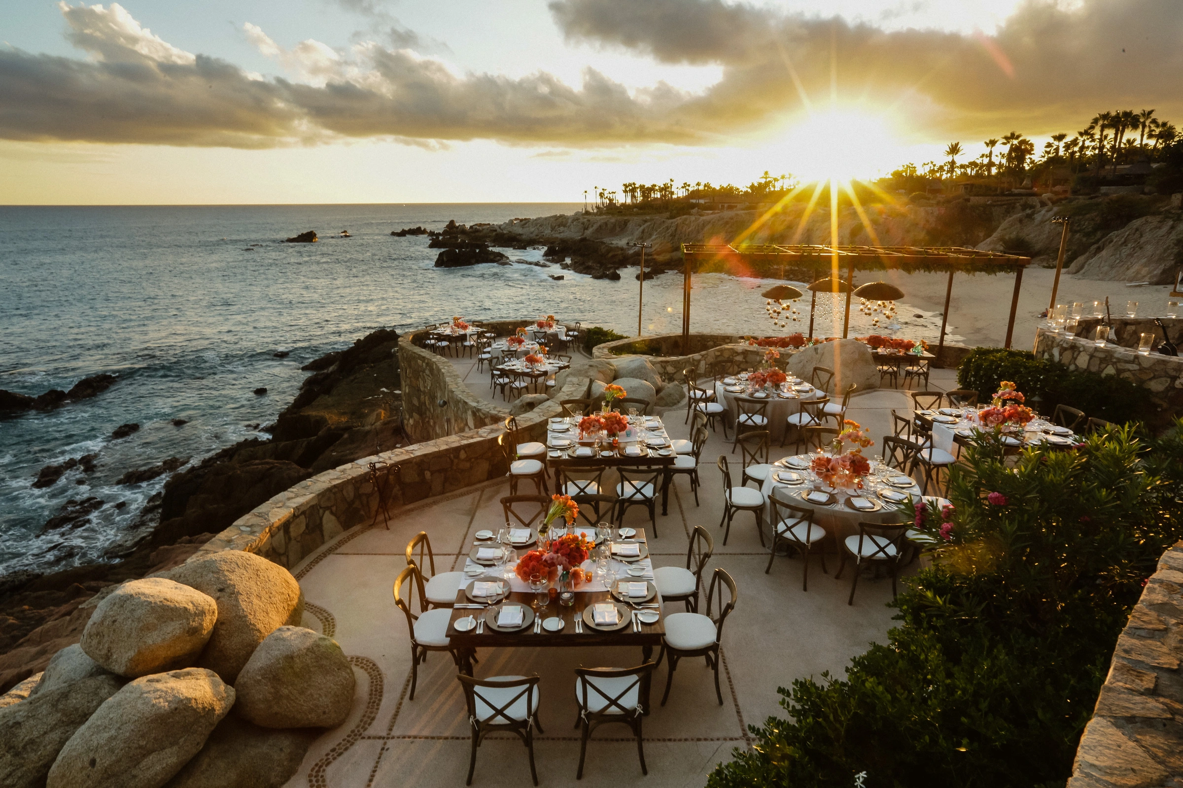 Sunset Reception Photo at Esperanza Resort Cabo, Mexico