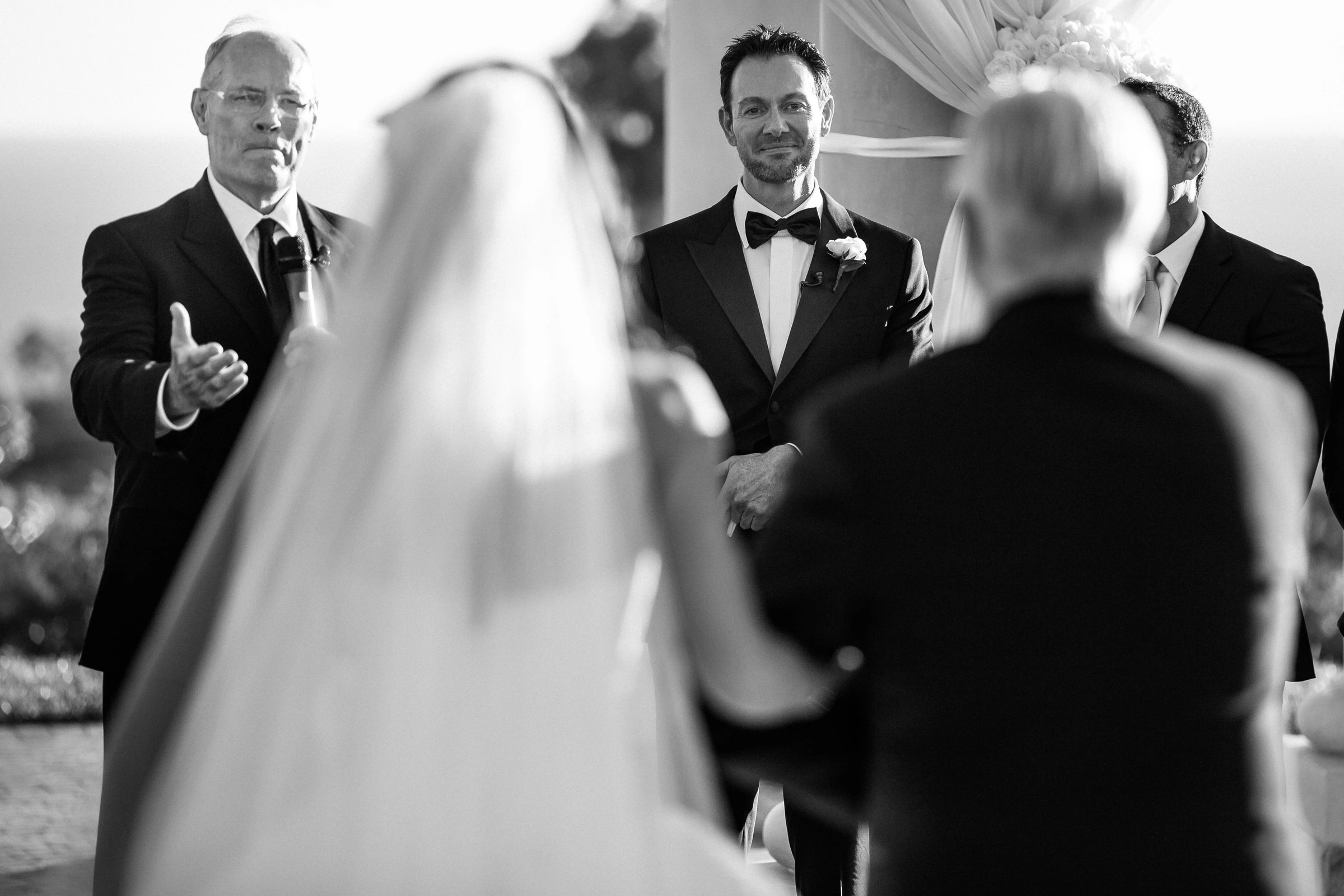 Wedding Ceremony Photo, Pelican Hill Resort, California