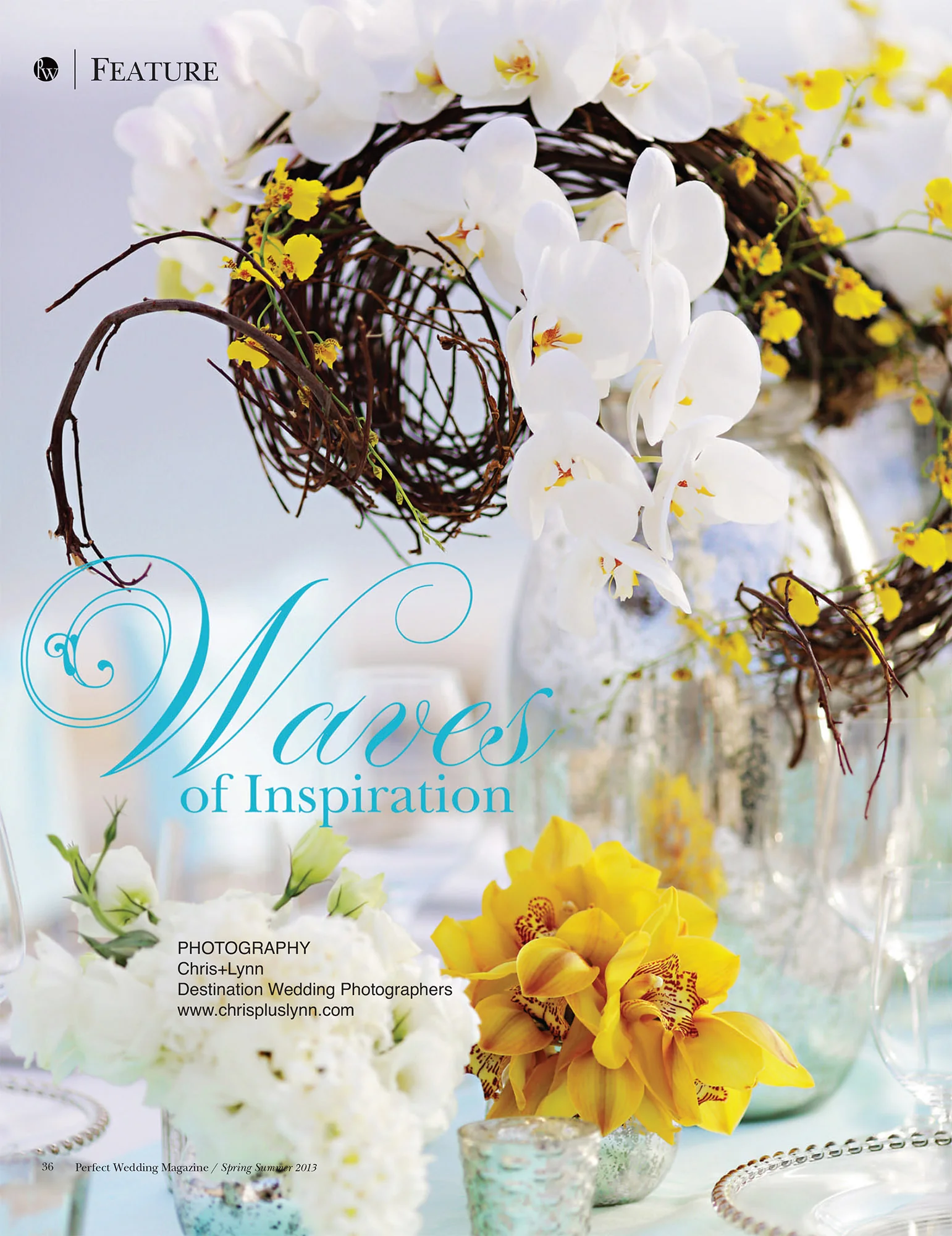 PW MAGAZINE - LAS VENTANAS FLORAL & DECOR EDITORIAL