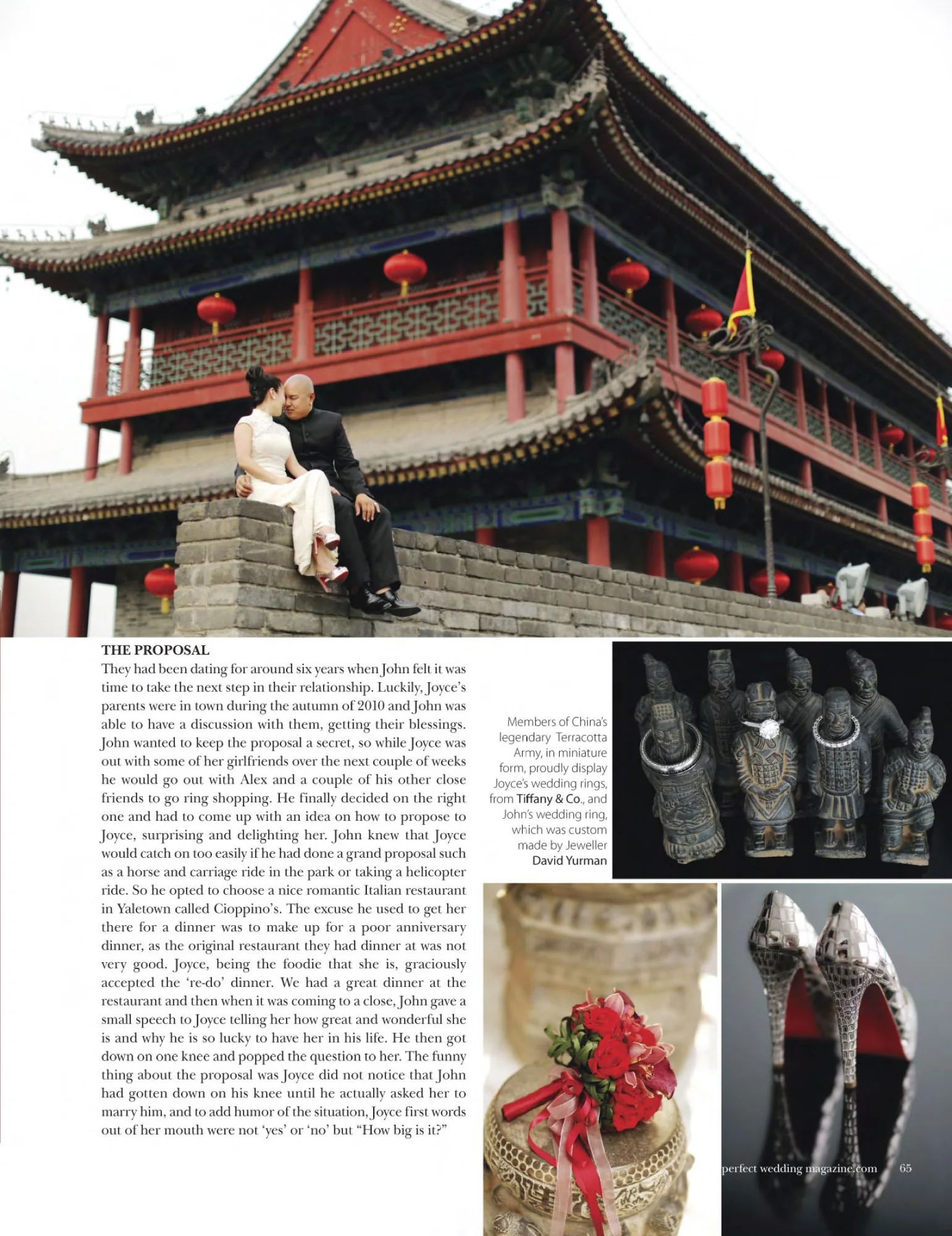 PERFECT WEDDING MAGAZINE - X'IAN CHINA WEDDING 1