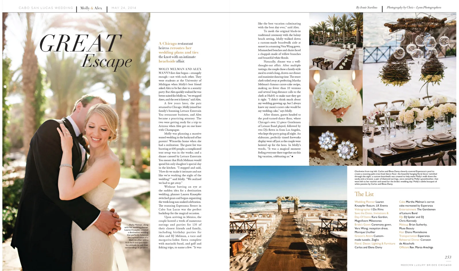 MODERN LUXURY BRIDES - ESPERANZA WEDDING