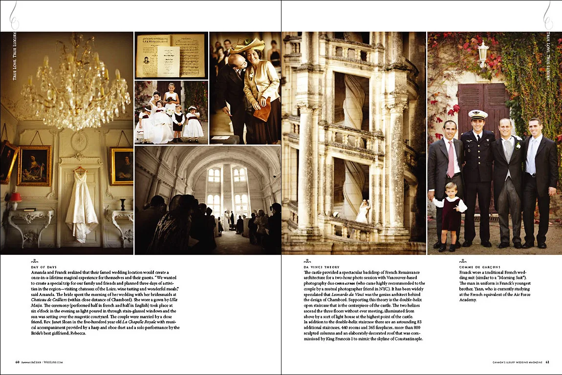 WEDLUXE - FRENCH CHATEAU WEDDING 2