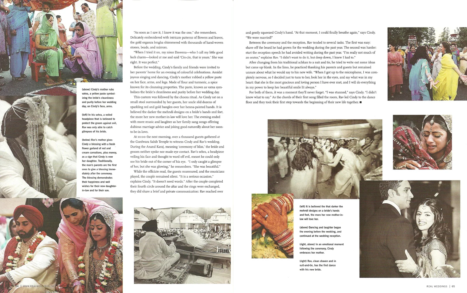 REAL WEDDINGS - SIKH WEDDING FEATURE 1