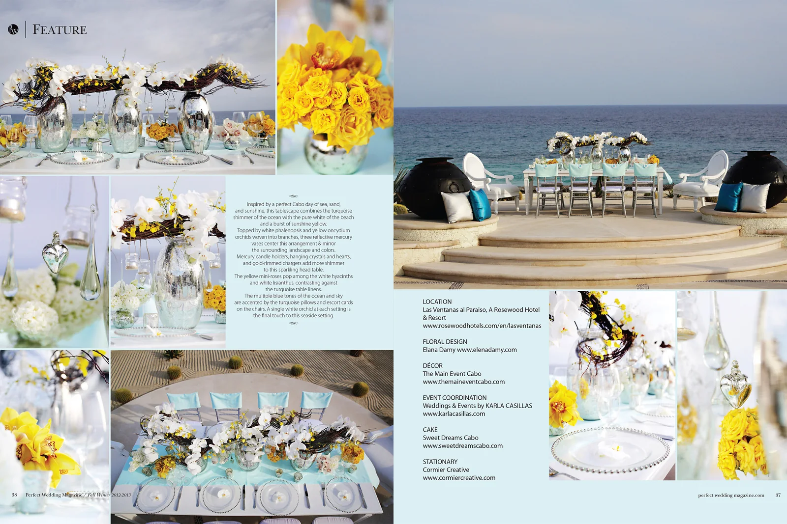PW MAGAZINE - LAS VENTANAS FLORAL & DECOR EDITORIAL 1
