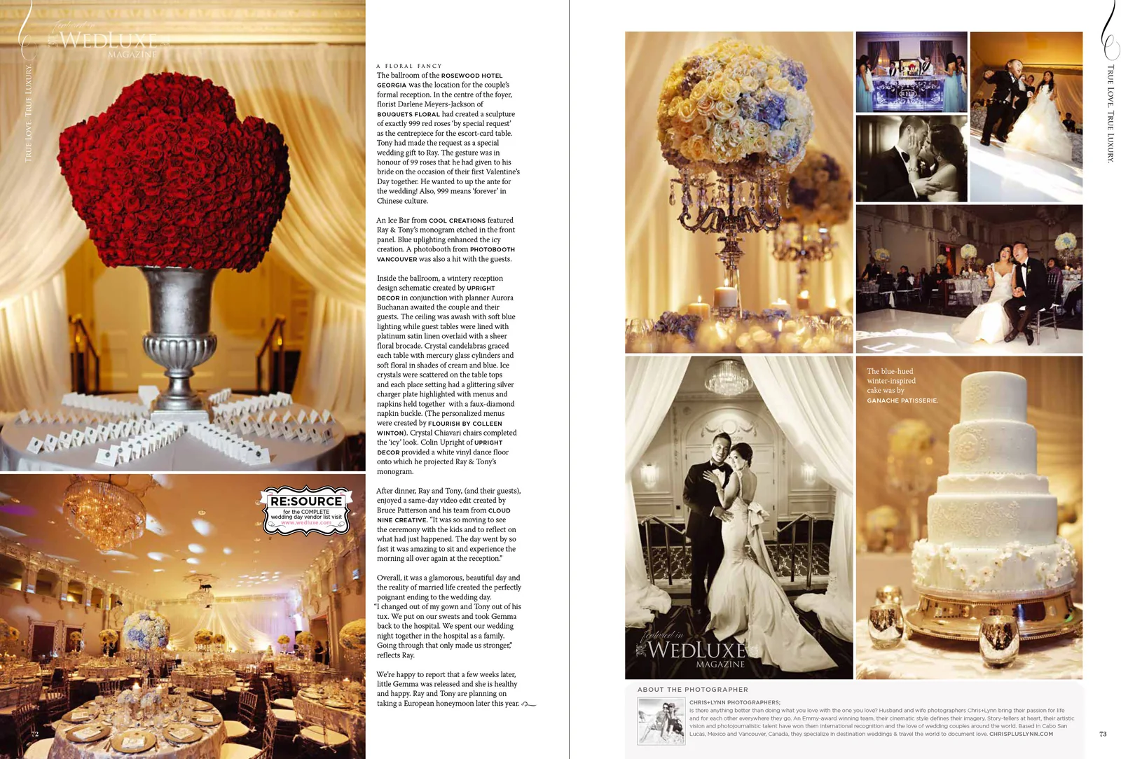 WEDLUXE - VANCOUVER WINTER WEDDING 1