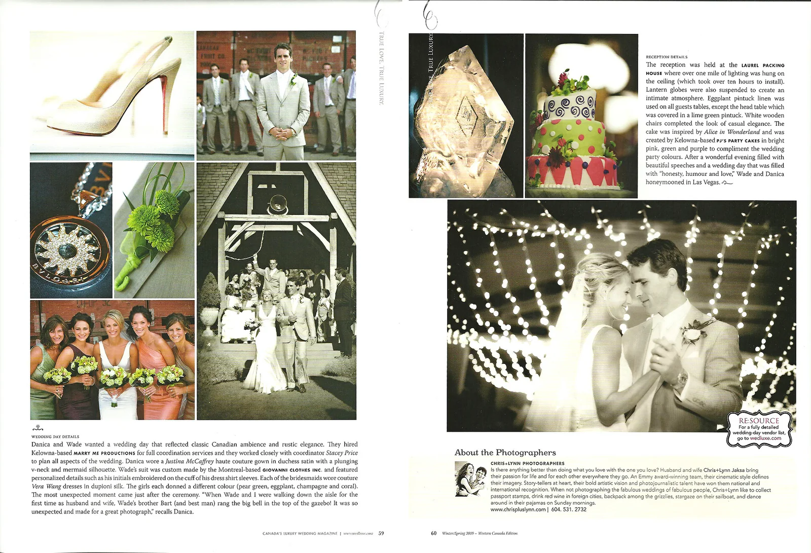 WEDLUXE - OKANAGAN WEDDING 2
