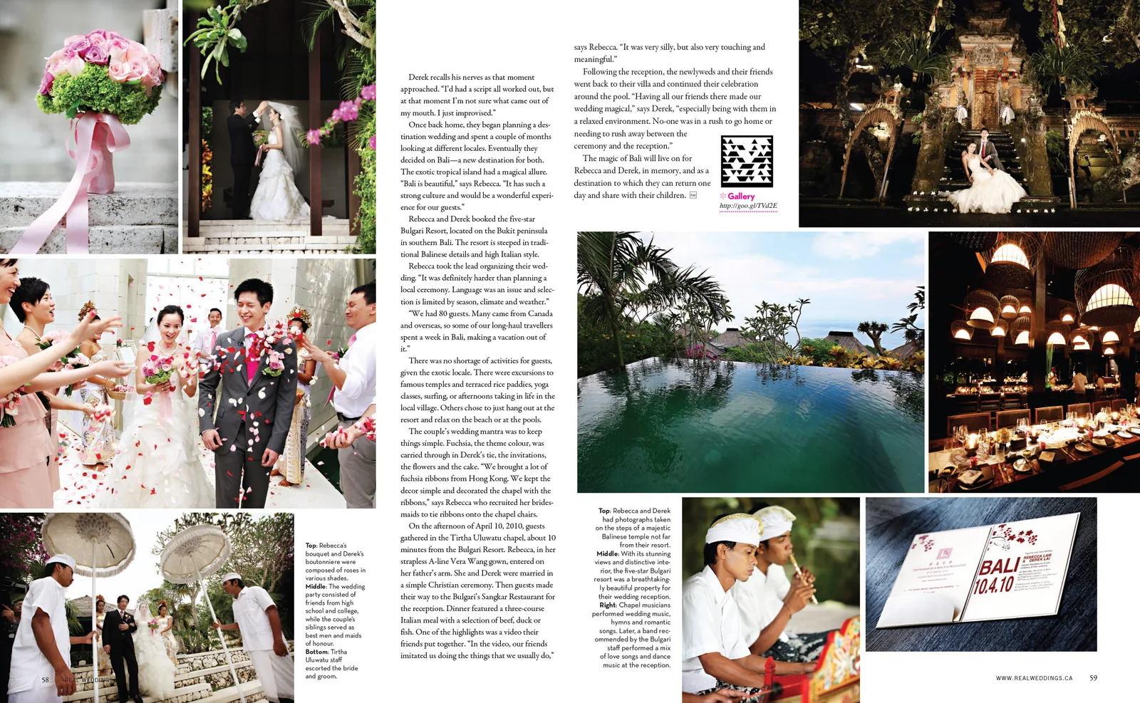 REAL WEDDINGS - BALI DESTINATION WEDDING