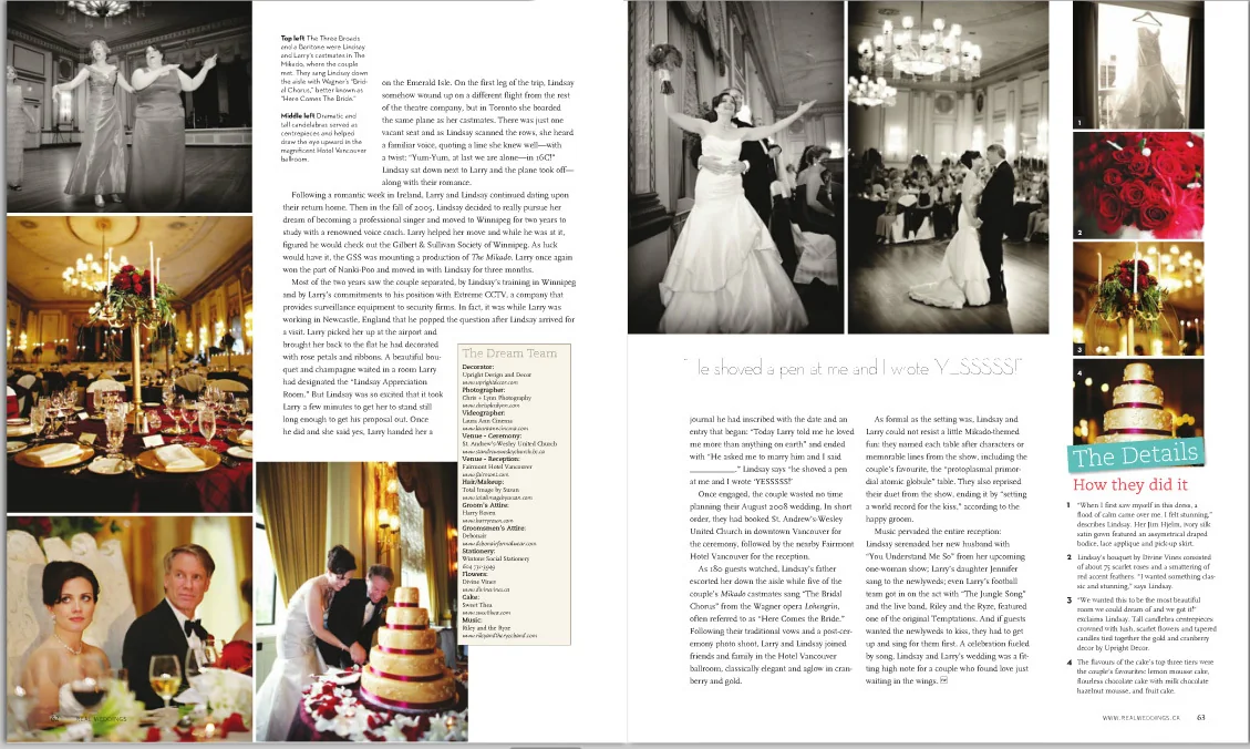 REAL WEDDINGS - HOTEL VANCOUVER WEDDING 1